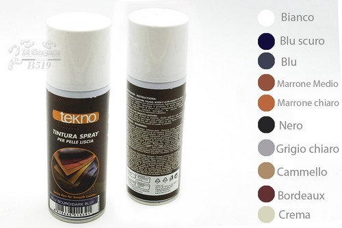 Tintura vernice spray per capi